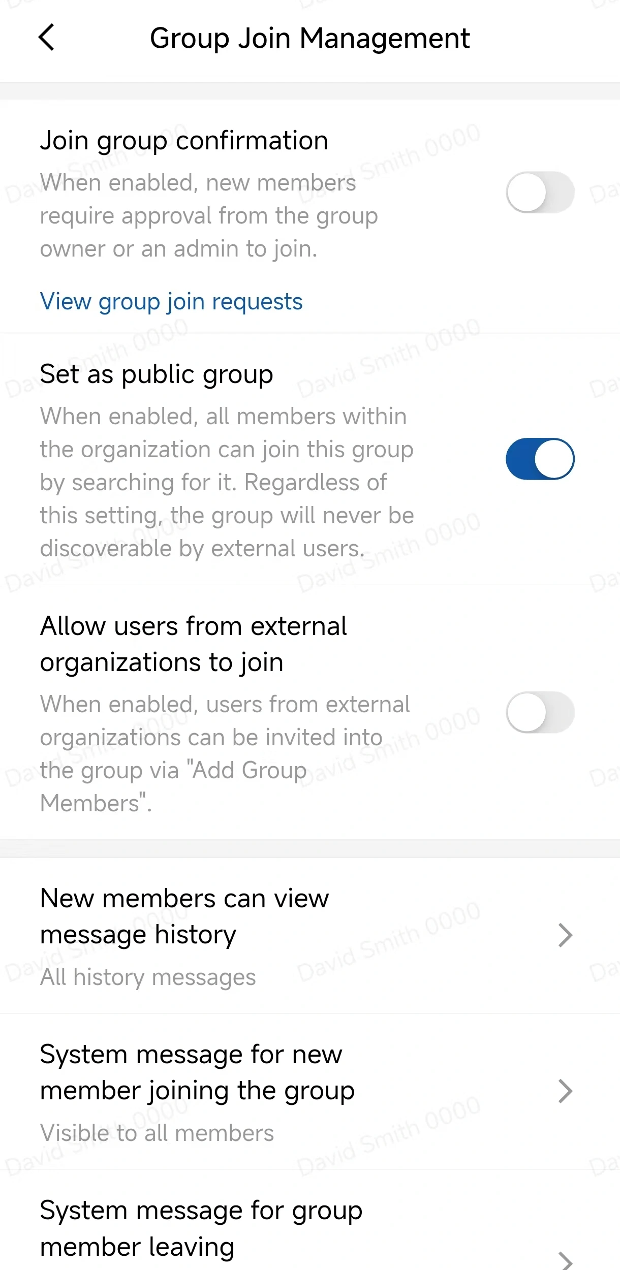Enable Public Group